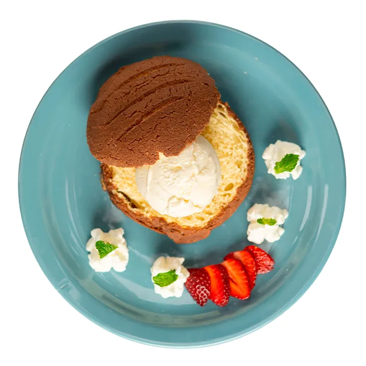 Ver foto de Concha rellena de helado (a elegir)